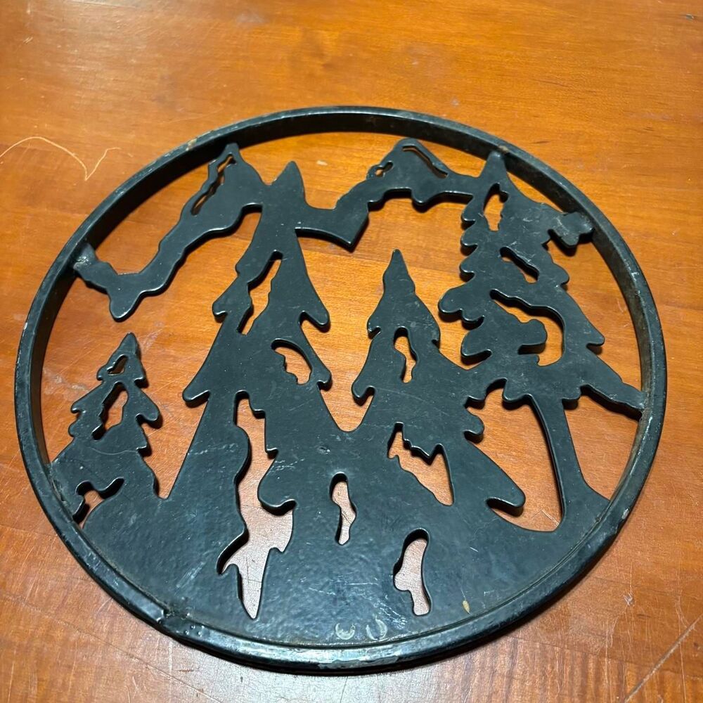 Metal Mountain Gorpcore Outdoors Wall Decor • Outdoorsy Hunting Fishing Mountain